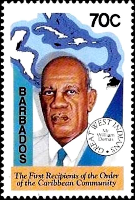 First award recipient: William Demas, economist, Trinidad an
