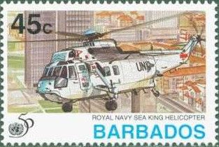Royal Navy Sea King Helicopter