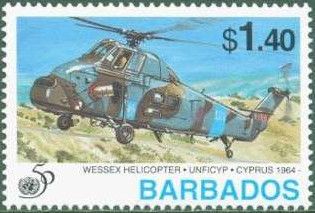 Gazelle Helicopter, UNFICYP, Cyprus 1964