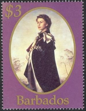1955 portrait by Annigoni