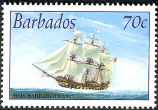HMS Barbadoes, 1803