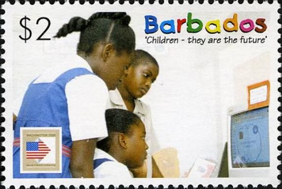 Children at computer
