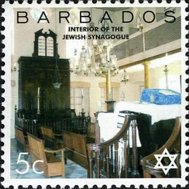 Interior of synagogue