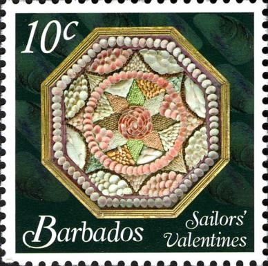 Valentine from 1800s