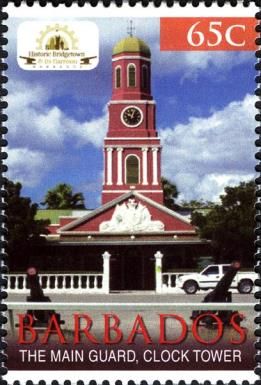 Clock tower, Main Guardhouse, Bridgetown Garrison