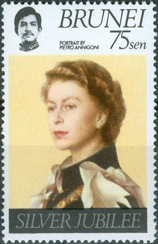 Queen Elizabeth II - (portrait by Annigoni)