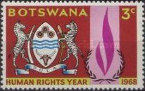 Human Rights Flame and Arms