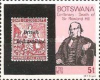 Sir Rolland Hill, First Stamp of Bechuanaland