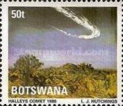 Comet over Thamaga Letlhakeng