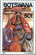 Woman, Gourd as Milk Jug