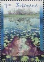 Hippopotamus (Hippopotamus amphibius) in River