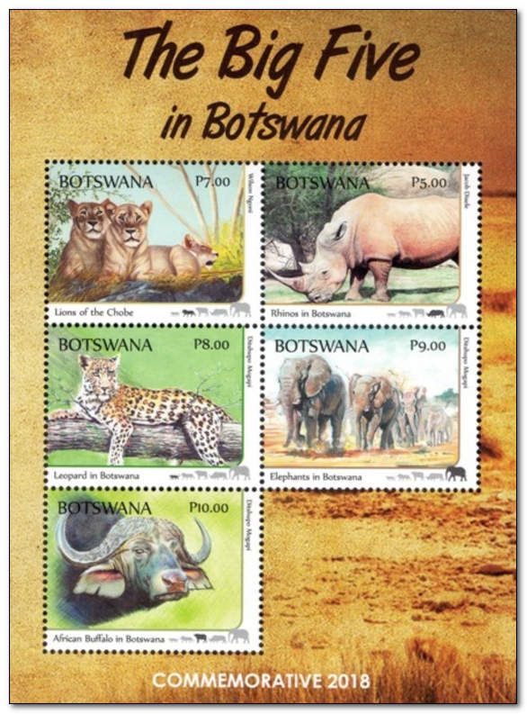 The Big Five in Botswana