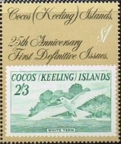 White Tern (Gygis alba) 2/3 Stamp of 1963