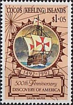 500th Anniversary of Discovery of America by Columbus