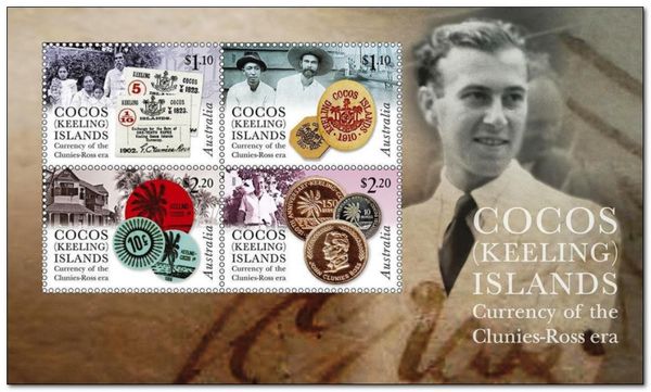 1977 Coins and John Cecil Clunies-Ross, c. 1960