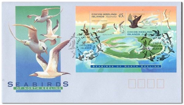 Jakarta 1995 Exhibition on Seabirds Souvenir Sheet