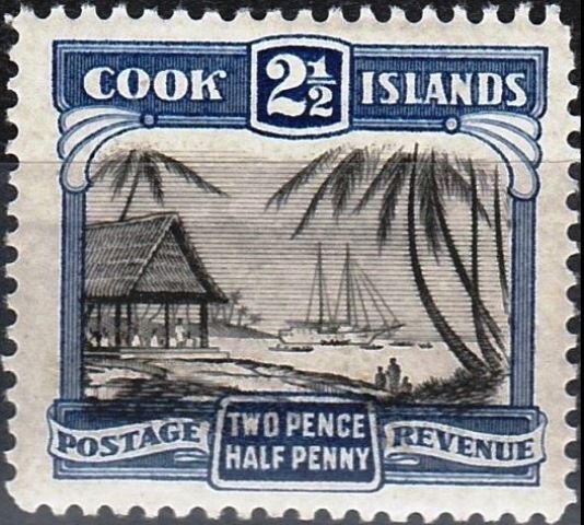 Islanders Unloading Ship