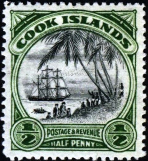 Landing of Capt Cook
