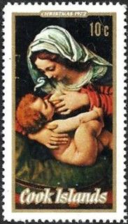 Virgin with Green Cushion by Andrea Solario