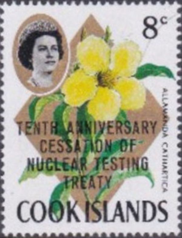 Alamanda - Nuclear Test Ban Overprint