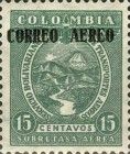Magdalena River and Tolima Volcano Overprinted