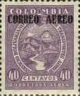 Magdalena River and Tolima Volcano Overprinted