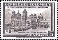 Metropolitan Cathedral, Bolivar Square, Bogotá