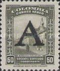 Street in Bogotá - overprinted