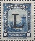 Spanish Fortification, Cartagena - overprinted