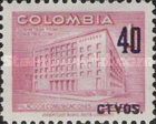 Communications Building Overprinted