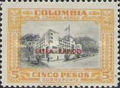 National Library Overprinted