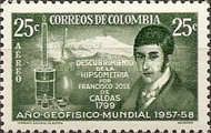 Francisco Jose de Caldas, Hypsometer