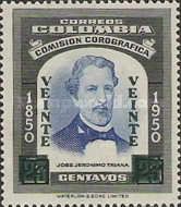 José Jerónimo Triana, overprint