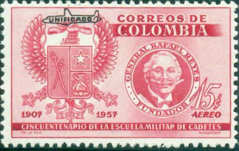 Coats of Arms, General Reyes Overprinted