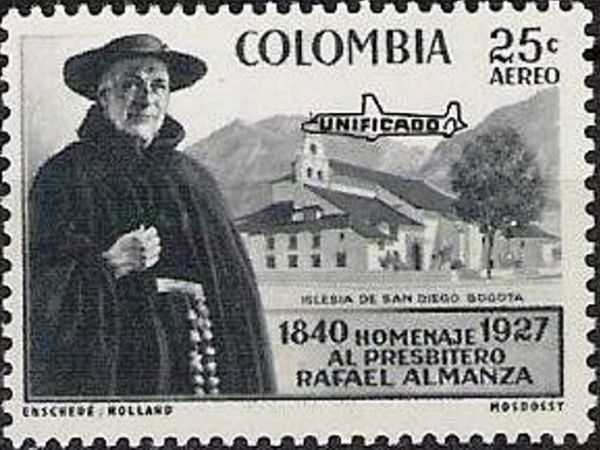 Father R.Almanza Overprinted