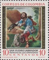 St. Isidore with farm animals