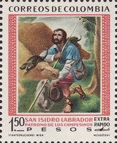 St. Isidore and farm animals