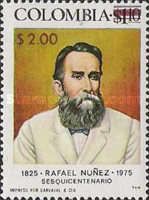 Rafael Nuńez (1825-1894), President of the Republic