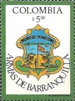Arms of the city of Barranquilla