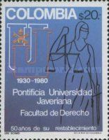 Initials of the university, Justitia