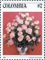 Floral Bouquet on a pink background