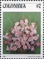 Floral Bouquet on a green background