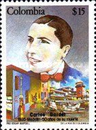 Carlos Gardel - Portrait, Fokker F-31 Trimotor