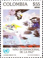 Allegory of Peace; Painting by Alejandro Obregón