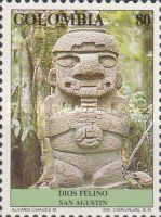 Statue of Feline God - San Agustin