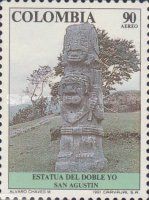 Statue with two heads