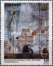 The discovery of America by Columbus 