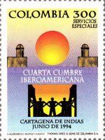 Human chain; Harbor entrance, Cartagena