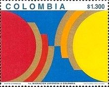 Japanese and Colombian sun over Pacific Ocean