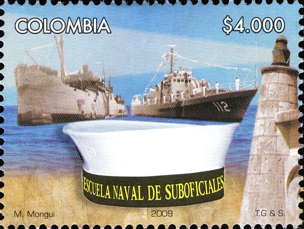 Naval Cap and Ship